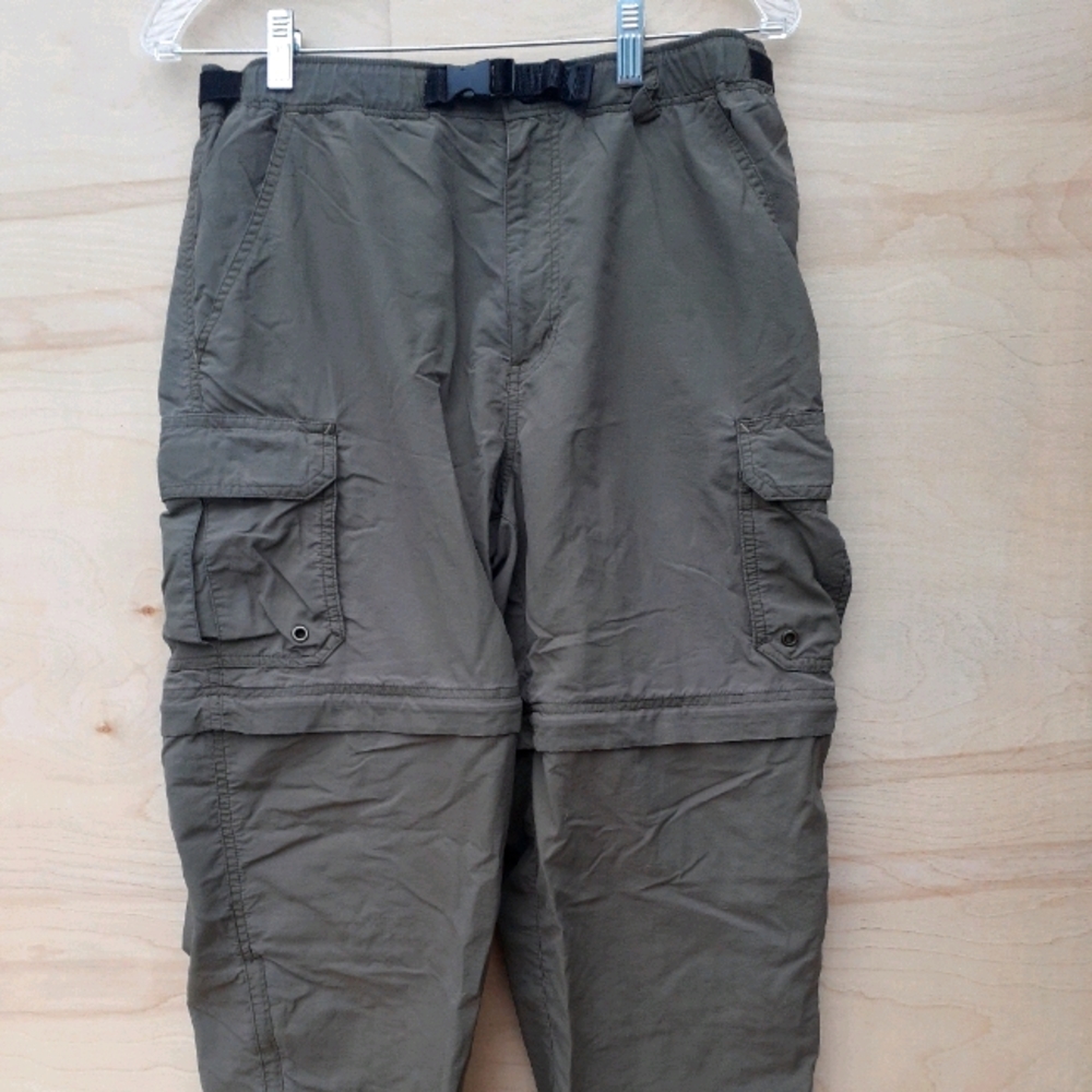 REI Convertible Zipoff Hiking Pants MENS SMALL